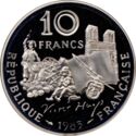 10 Francs (Victor Hugo - Silver 0.999)