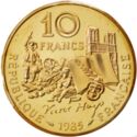 10 Francs (Victor Hugo - Piedfort)