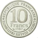 10 Francs (Millennium of King Capet and France - Silver 0.950)