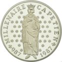 10 Francs (Millennium of King Capet and France - Piedfort Silver 0.950)