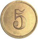 5 Pfennig (Rittergut)