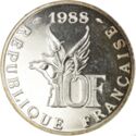 10 Francs (Roland Garros - Silver 0.900)