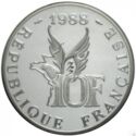 10 Francs (Roland Garros - Silver 0.950)