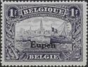 Overprint "Eupen" on Antwerp - Perf. 14