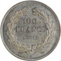 100 Francs (Louis Philippe I - Pattern by Domard. No date)