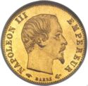 100 Francs (Napoleon III - A - Essai)
