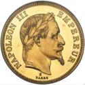 100 Francs (Napoleón III - E - Essai)