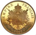 100 Francs (Napoleón III - E - Essai)