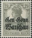 Overprint Over Reich Stamp