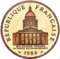 100 Francs (Pantheon Piedfort - Gold)
