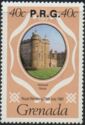 Holyrood house - WITH OVERPRINT P.R.G.