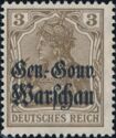 Overprint Over Reich Stamp