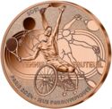 ¼ Euro (Sports - Paralympic - Wheelchair Tennis)