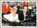 Sophie Rhys-Jones and Prince Edward in a Carriage on Wedding