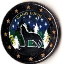 2 Euro (Wolf.Coloured 4)