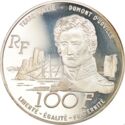 100 Francs (Explorer Jules Dumont d'Urville - Penguins)