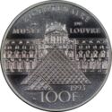 100 Francs (Essai - Bicentennial of the Louvre - Mona Lisa)