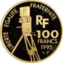 100 Francs (Centennial of Cinema - Charlie Chaplin)