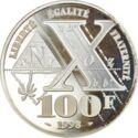 100 Francs (Mathematician Gaspard Monge)