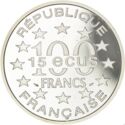 100 Francs (15 ecus - Brandenburg Gate)
