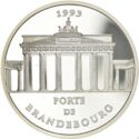100 Francs (15 ecus - Brandenburg Gate)