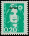 Marianne Bicentennial, overprint "Mayotte"