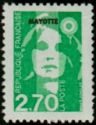 Marianne Bicentennial, overprint "Mayotte"