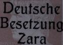 Italian Stamp Overprinted Deutsche Besetzung Zara