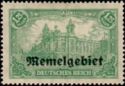 Imperial Post Office Berlin, overprint Memel-Area