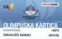 Olimpijska Kartica - Olympic Card - Radenci Health Resort