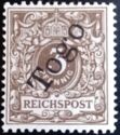 overprint on Reichpost