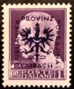 Italian Overprints - "Provinz / Laibach / Ljubljanska / Pokr