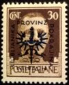 Italian Overprints - "Provinz / Laibach / Ljubljanska / Pokr