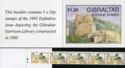 Gibraltar Postage Stamps £ 1.20 Booklet