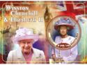 Great People Winston Churchill and Elizabeth II