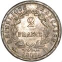 2 Francs (Emperor - B - Rouen)