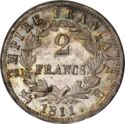 2 Francs (Emperor - B - Rouen)