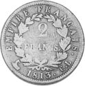 2 Francs (Emperor - CL - Genoa)