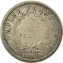 2 Francs (Emperor - M - Toulouse)