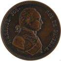 2 Francs (Prince Ludwig of Bavaria Visit to Paris Mint. Module of 2 Francs)