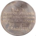 2 Francs (Prince Ludwig of Bavaria Visit to Paris Mint. Module of 2 Francs)