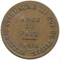 2 Francs (First Restoration - Prussia. Module of 2 Francs)