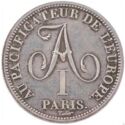 2 Francs (First Restoration - Russia - Silver. Module of 2 Francs)