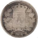 2 Francs (Louis XVIII - H - La Rochelle)