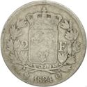 2 Francs (Louis XVIII - Q - Perpignan)