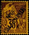 Type Alphée Dubois overprint