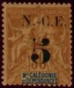 Type Groupe overprint and surcharge