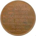 2 Francs (Duke and Duchess de Berry Visit to Paris Mint. Module of 2 Francs)
