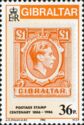 1938 George VI £1 Stamp
