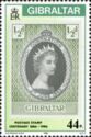 1953 Coronation ½d. Stamp